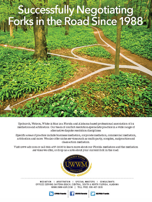 Ad for regional mediation law firm